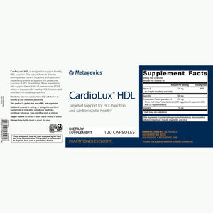 CardioLux HDL Other Supplements Metagenics   