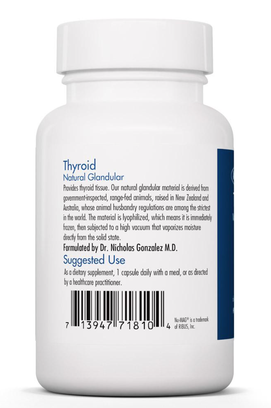 Thyroid Natural Glandular Other Supplements Allergy Research Group   