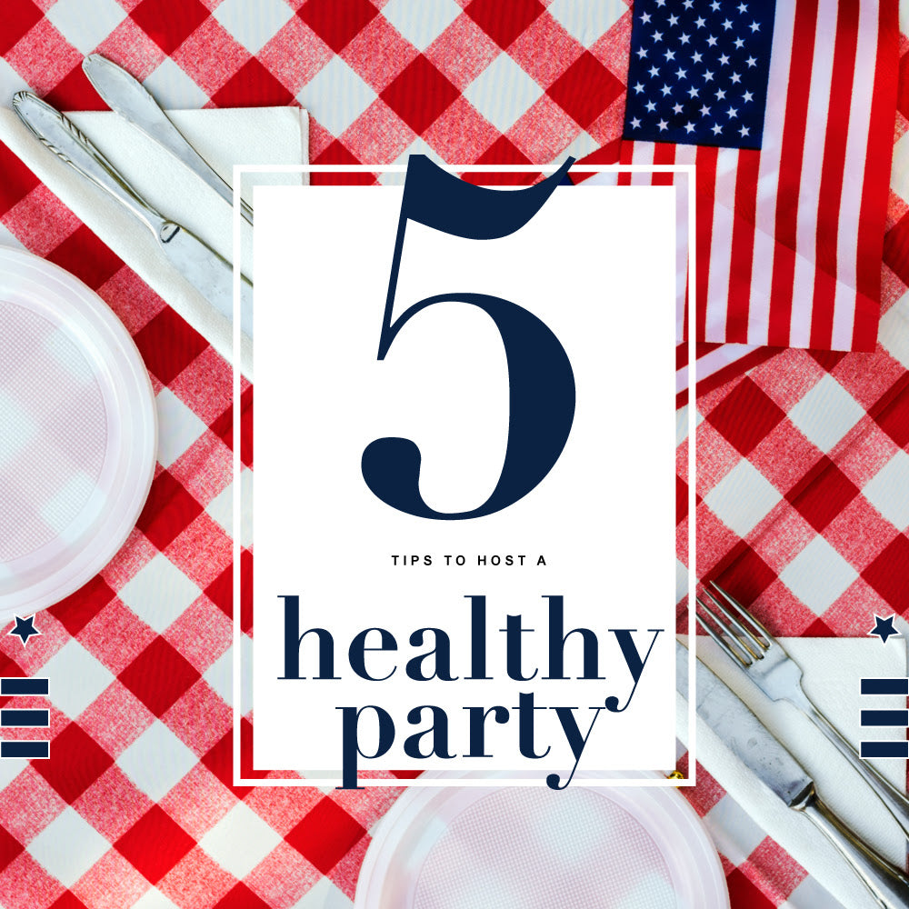 5 tips to host a healthy party