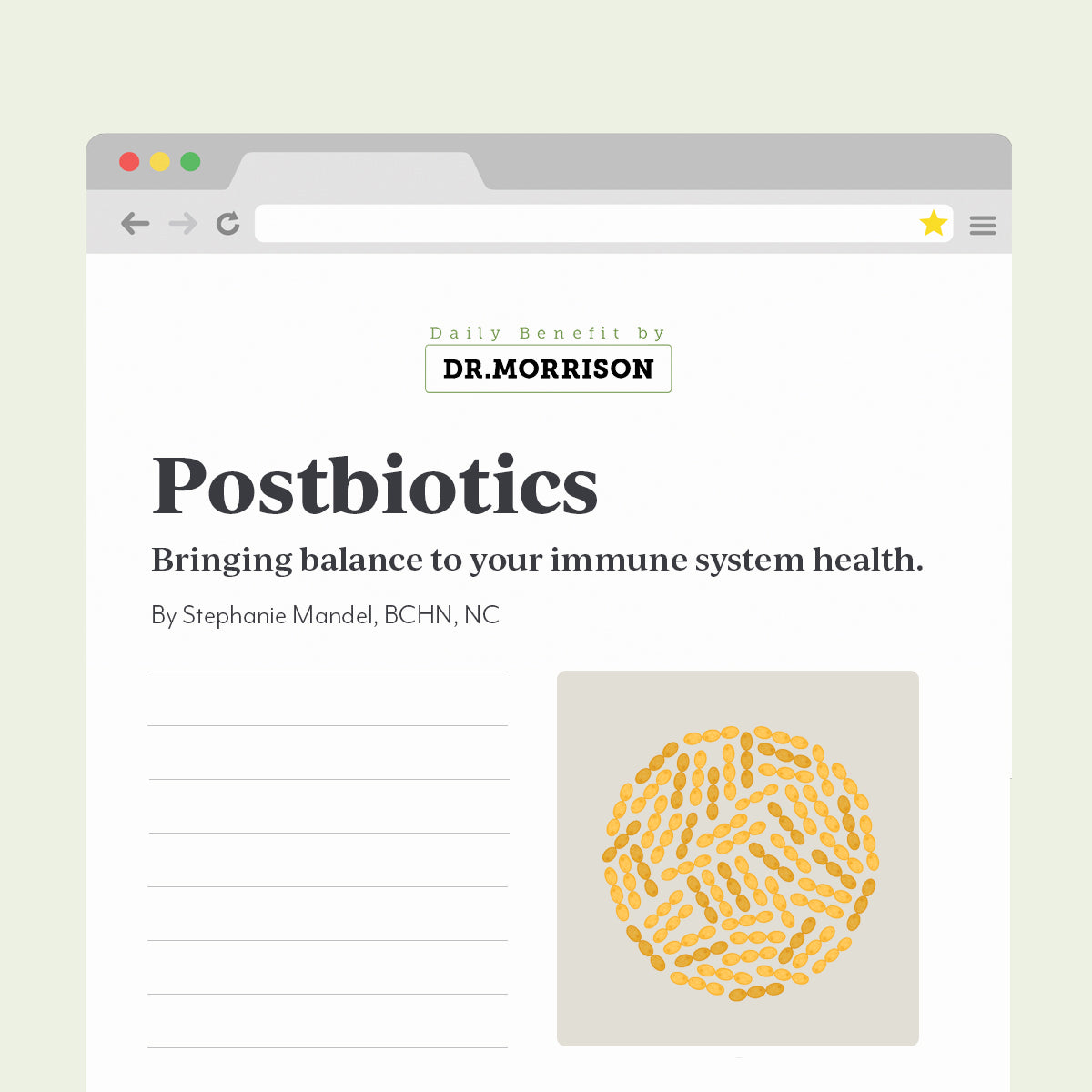 Postbiotics