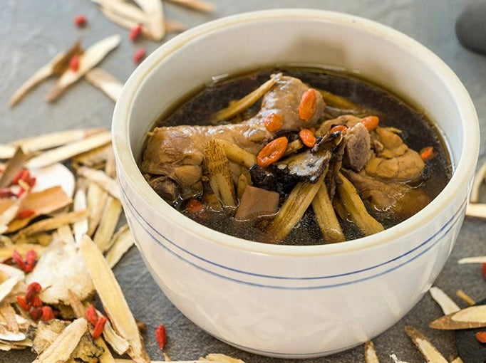 Chicken Soup With Chinese Herbs