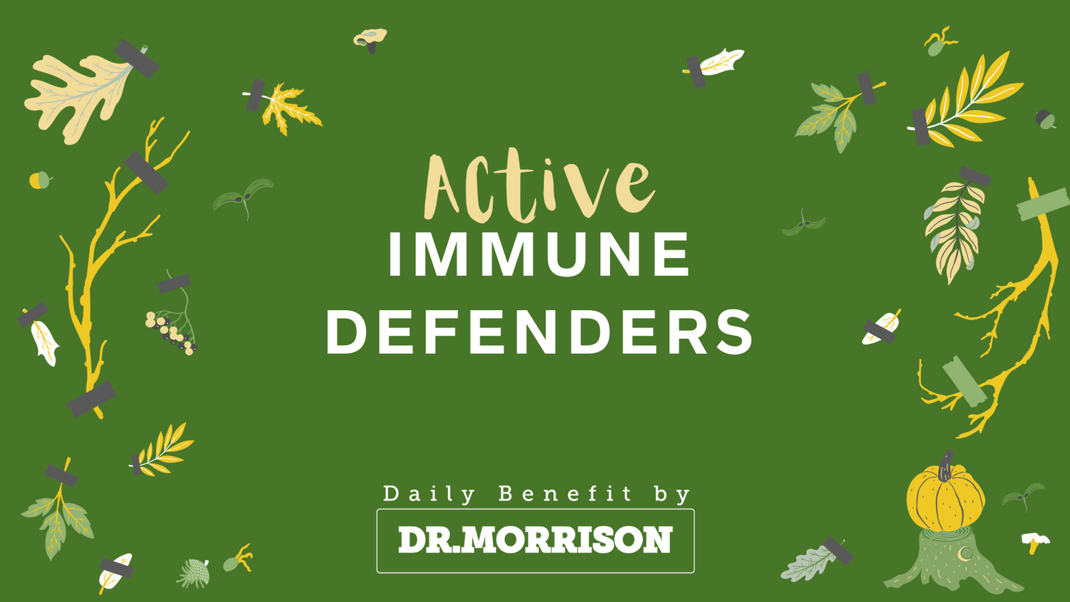 Meet the Immune Defenders: Your Active Illness Support