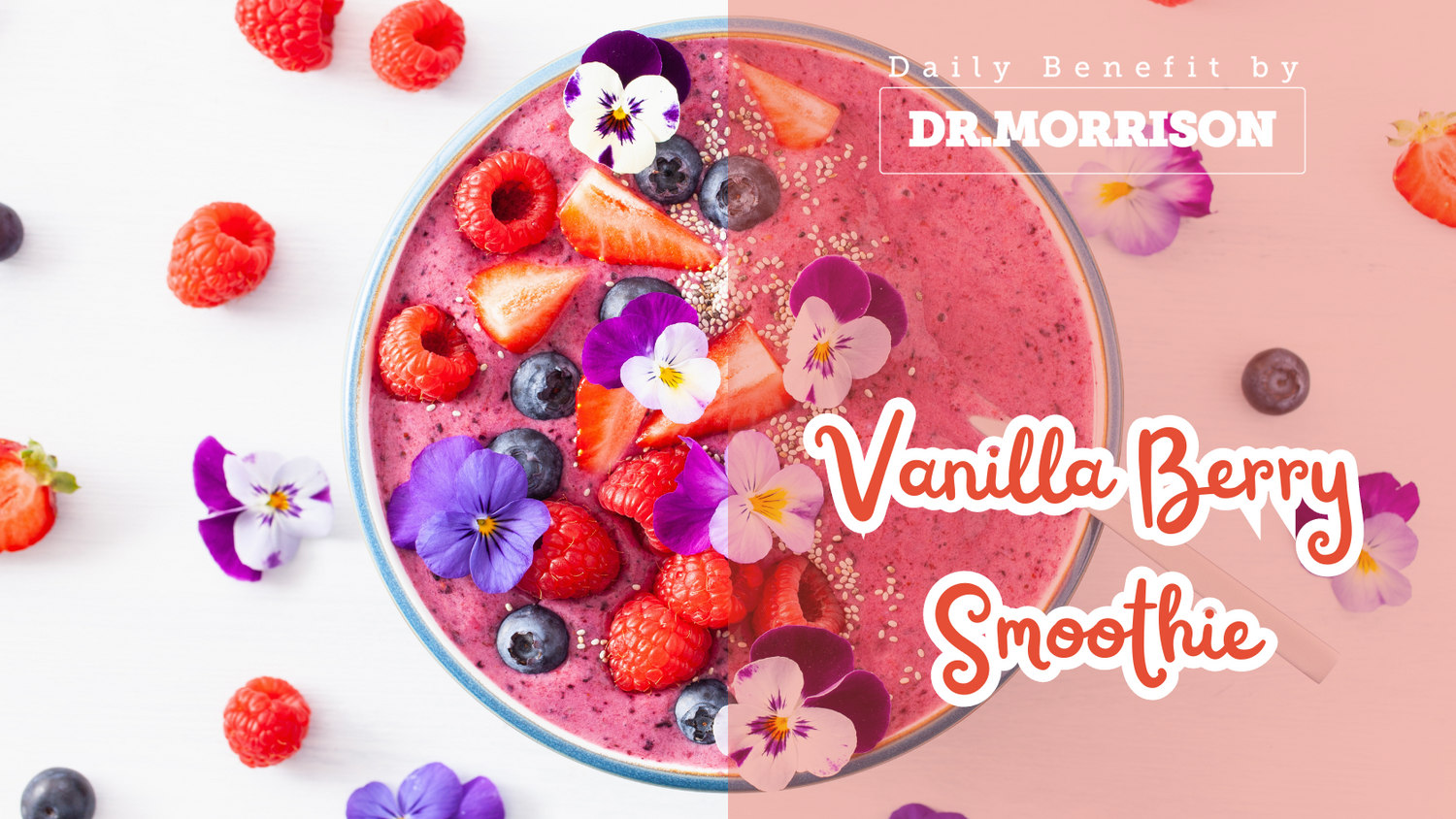 Pink Perfection: Your Berrylicious Gut-Loving Smoothie!
