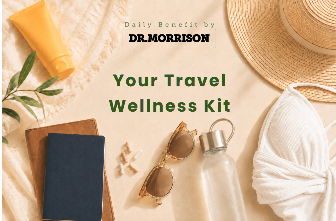 Essential Travel Supplements: Dr. M’s Must-Haves for a Healthy Journey