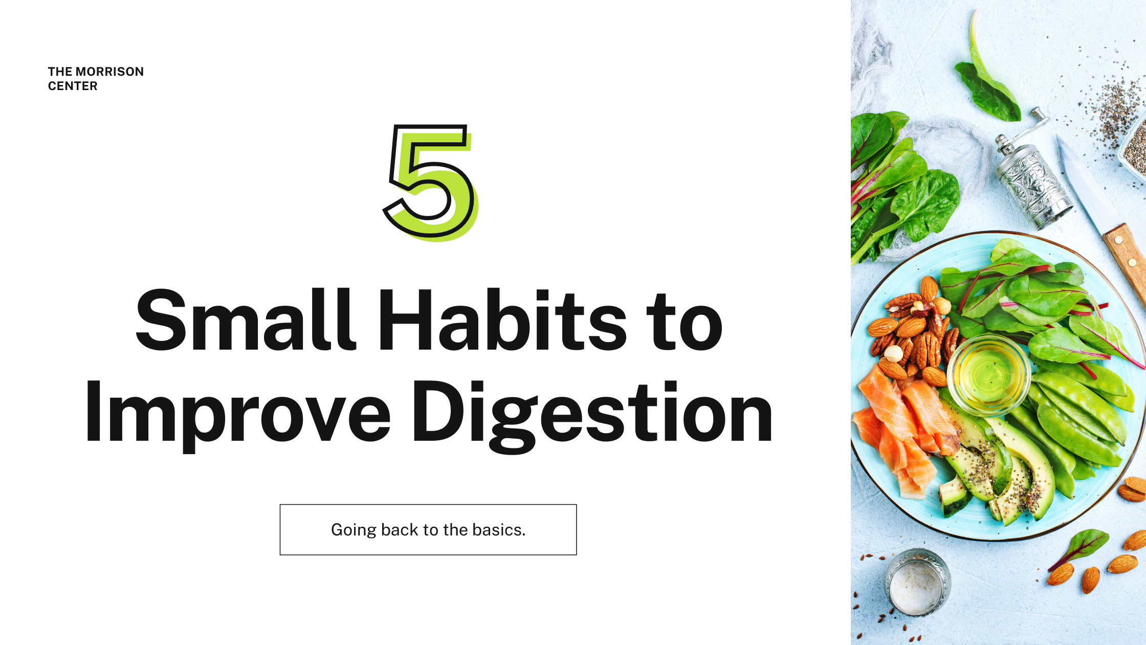 Improve Digestion with 5 Small Habits