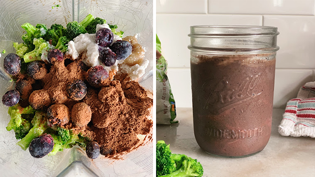 There’s a Secret Hiding in This Fudgey Smoothie