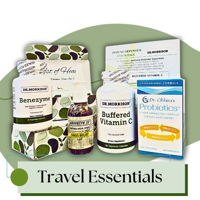 Travel Essentials Gift Set Dr. Morrison Daily Benefit
