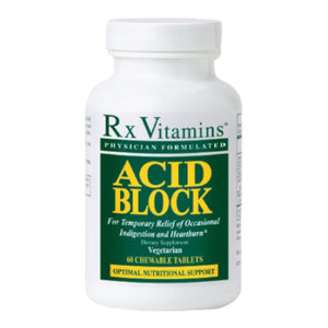 Acid Block Chewables Other Supplements Rx Vitamins   