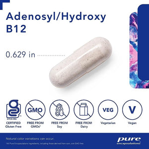 Adenosyl/Hydroxy B12 Other Supplements Pure Encapsulations   