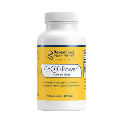 CoQ10 Power Other Supplements Researched Nutritionals   
