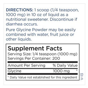 Glycine Powder  Metabolic Maintenance   