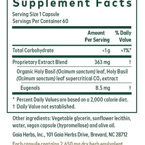 Holy Basil PRO Gaia Herbs PRO