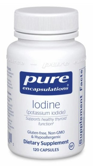 Iodine 225 mcg (Potassium Iodine)  Pure Encapsulations   