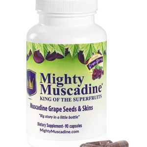 Mighty Muscadine Grape Seeds and Skins Supplement Daily Benefit,Other Supplements Mighty Muscadine