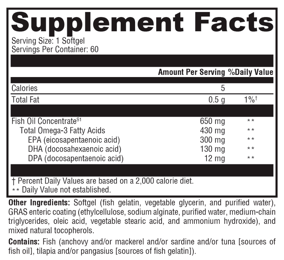 Omega Benefit Daily Benefit,Other Supplements Dr. Morrison Daily Benefit
