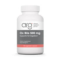 Ox Bile 500mg Other Supplements Allergy Research Group