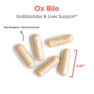 Ox Bile 500mg Other Supplements Allergy Research Group