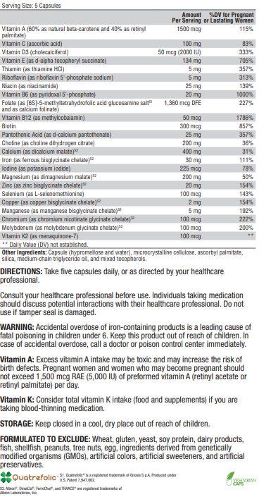 Daily Prenatal  Dr. Morrison Daily Benefit   