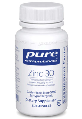 Zinc 30 Other Supplements Pure Encapsulations   