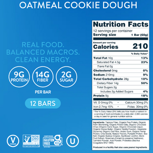 R.E.D.D. Energy Bar - Oatmeal Cookie Dough  DailyBenefit.com   