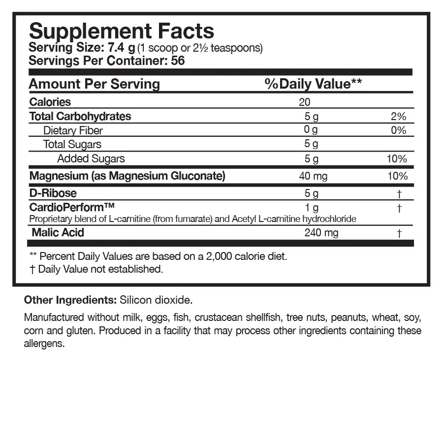 d-ribose l-carnitine coq10 and magnesium - RibosCardio CoQ10, L-Carnitine, Magnesium Swanson