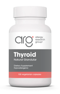 Thyroid Natural Glandular Other Supplements Allergy Research Group