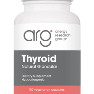 Thyroid Natural Glandular Other Supplements Allergy Research Group