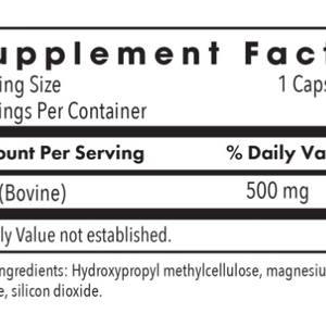 Ox Bile 500mg Other Supplements Allergy Research Group