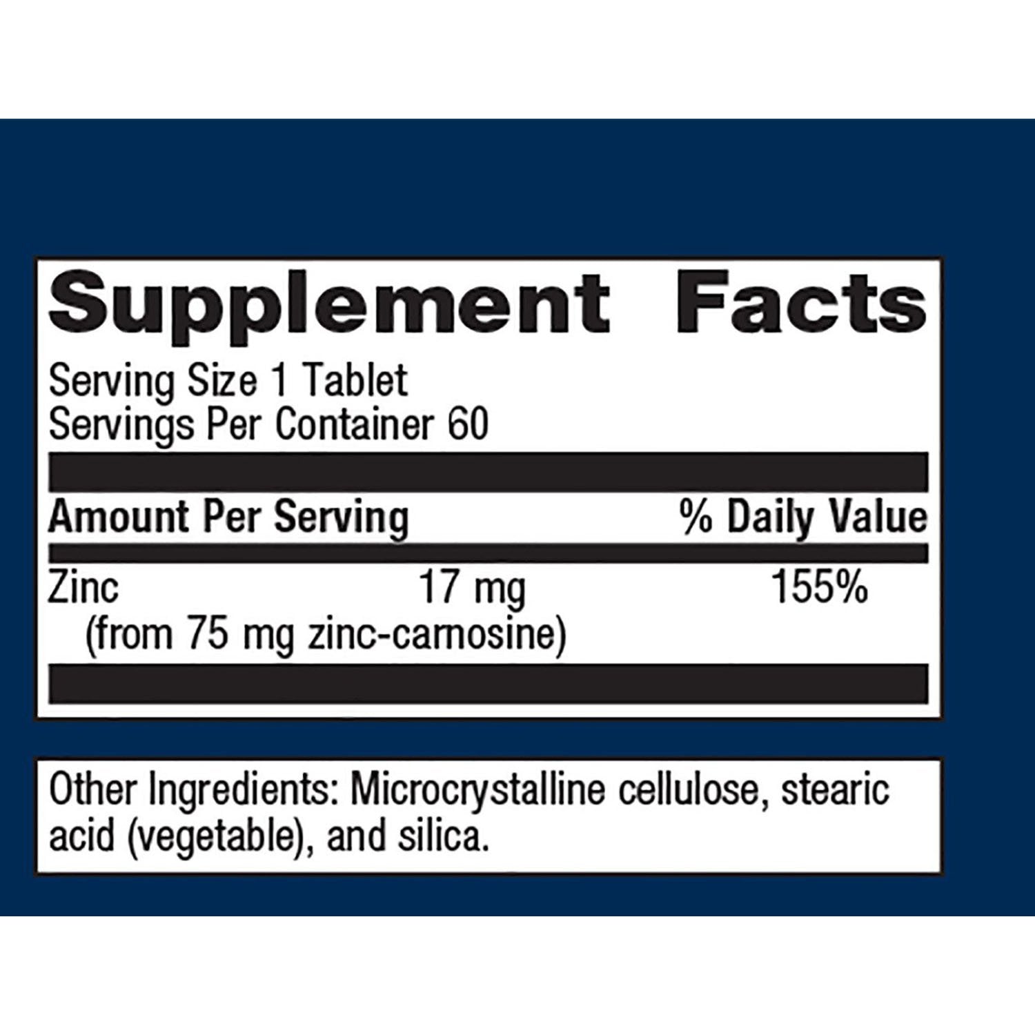 Zinlori 75 Other Supplements Metagenics   