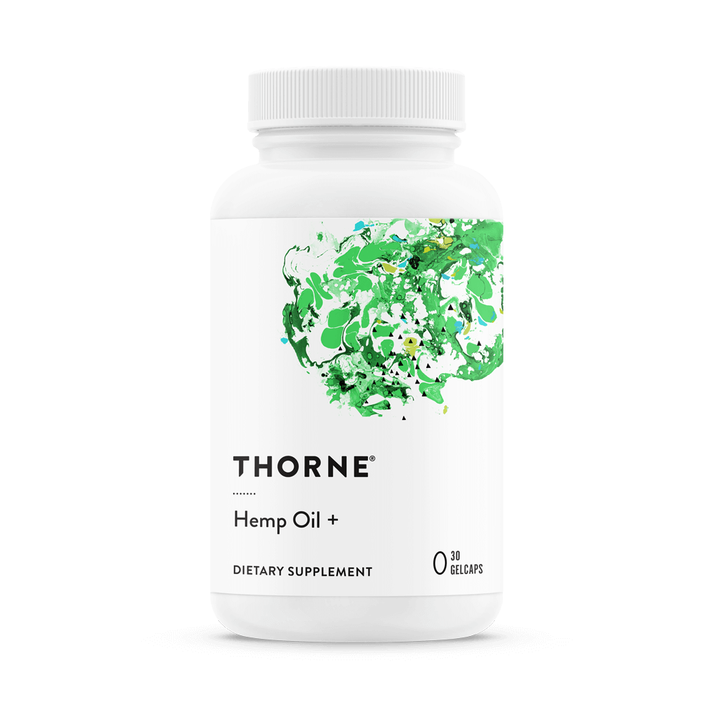 Hemp Oil+ Other Supplements Thorne Research   