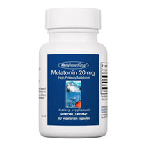 Melatonin 20 mg Other Supplements Allergy Research Group   