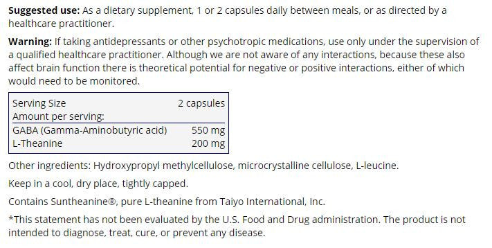 200 mg of Zen Other Supplements Allergy Research Group   