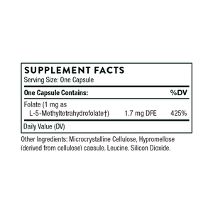 5-MTHF Other Supplements Thorne Research   