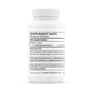 5-MTHF (1 mg) Other Supplements Thorne Research   