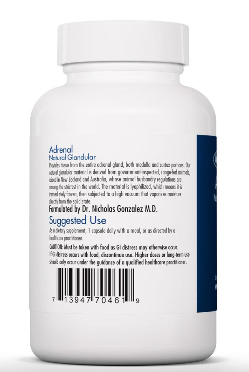 Adrenal Natural Glandular Daily Benefit,Other Supplements Allergy Research Group   