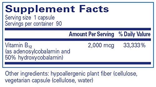 Adenosyl/Hydroxy B12 Other Supplements Pure Encapsulations   