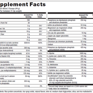 Daily Benefit Protein Daily Benefit Dr. Morrison Daily Benefit   