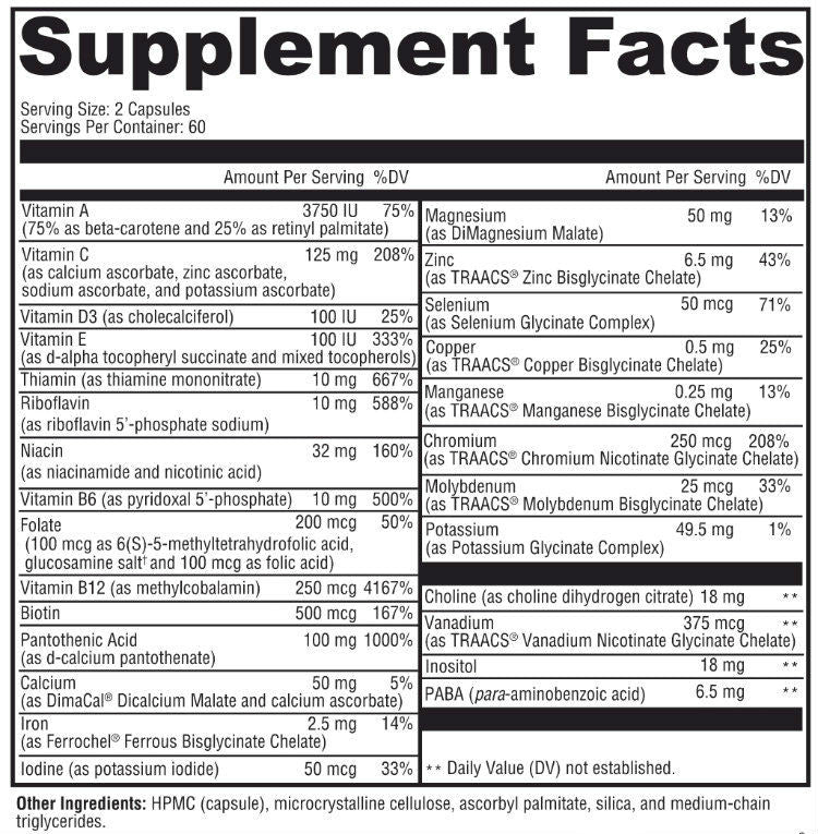 Daily Multi Daily Benefit,Other Supplements Dr. Morrison Daily Benefit   