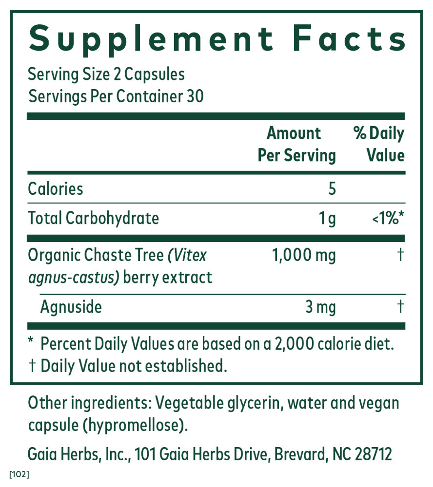 Vitex PRO Other Supplements Gaia Herbs PRO