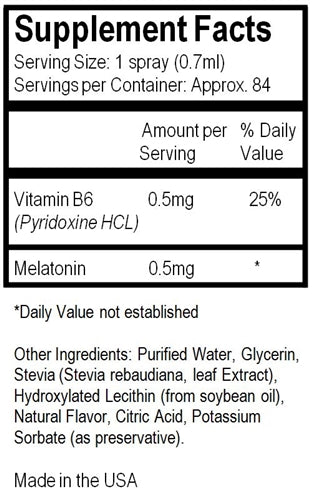 Melatonin Spray Other Supplements Your Energy Systems   