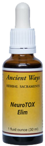 NeuroTox Elim (1oz) Other Supplements Ancient Ways Herbal Sacraments   