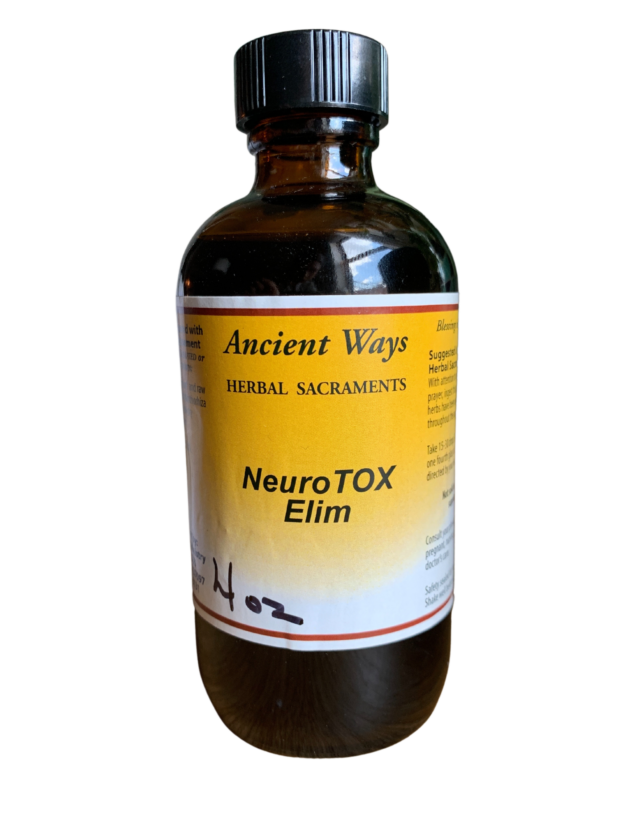 NeuroTox Elim (4oz) Other Supplements Ancient Ways Herbal Sacraments   