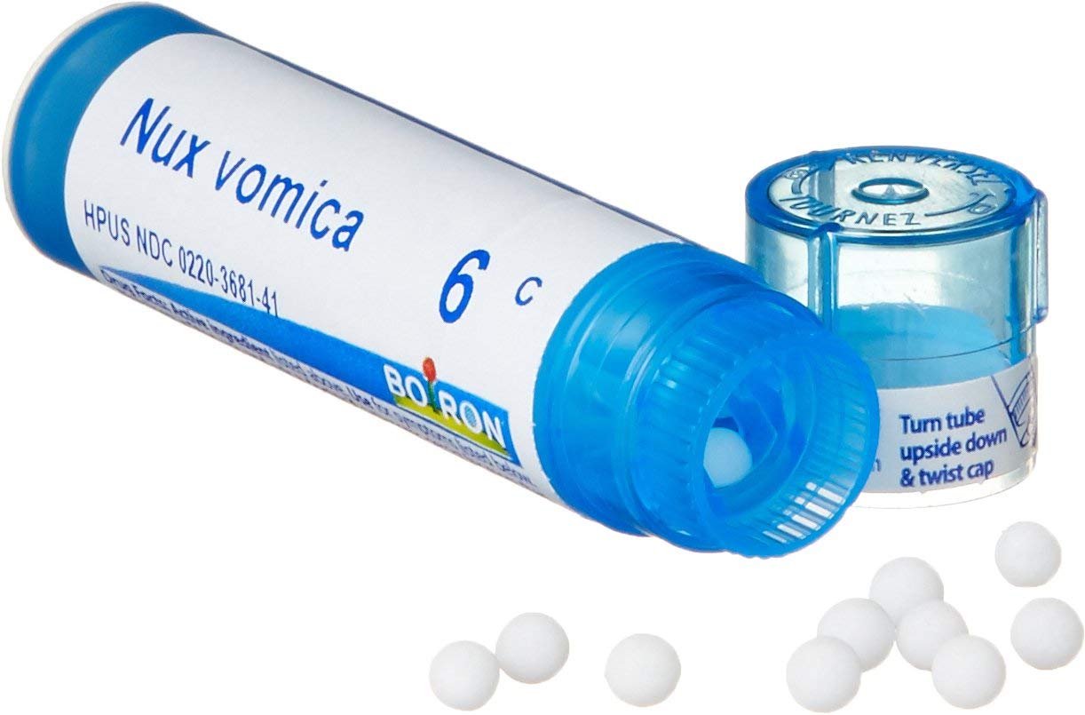 Nux Vomica 6C Homeopathic Pellets Other Supplements Boiron   
