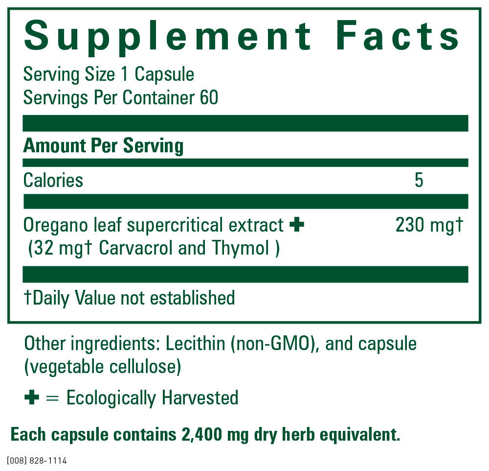 Oil of Oregano Other Supplements Gaia Herbs PRO   