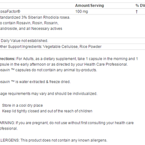 Rosavin Other Supplements Chemical Compund   