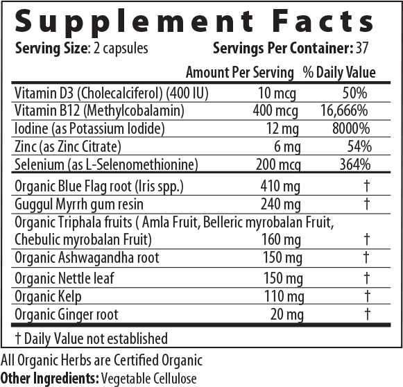 Thyroid Px Other Supplements Restorative Formulations   