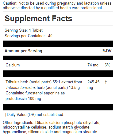 Tribulus Patient Only MediHerb   