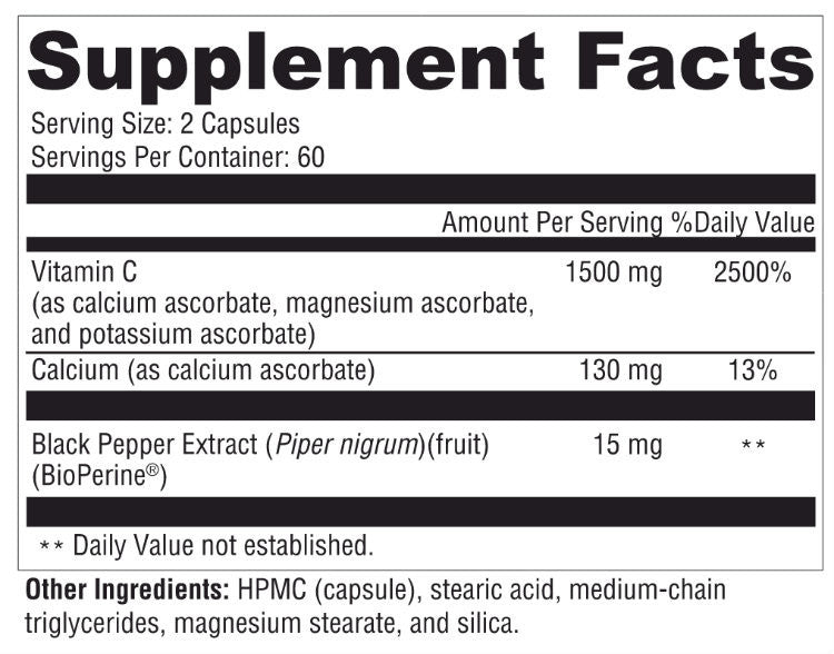 Buffered Vitamin C Daily Benefit Dr. Morrison Daily Benefit   