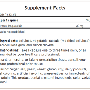 Alpha-Glycosyl Isoquercitrin Other Supplements Integrative Therapeutics‎   