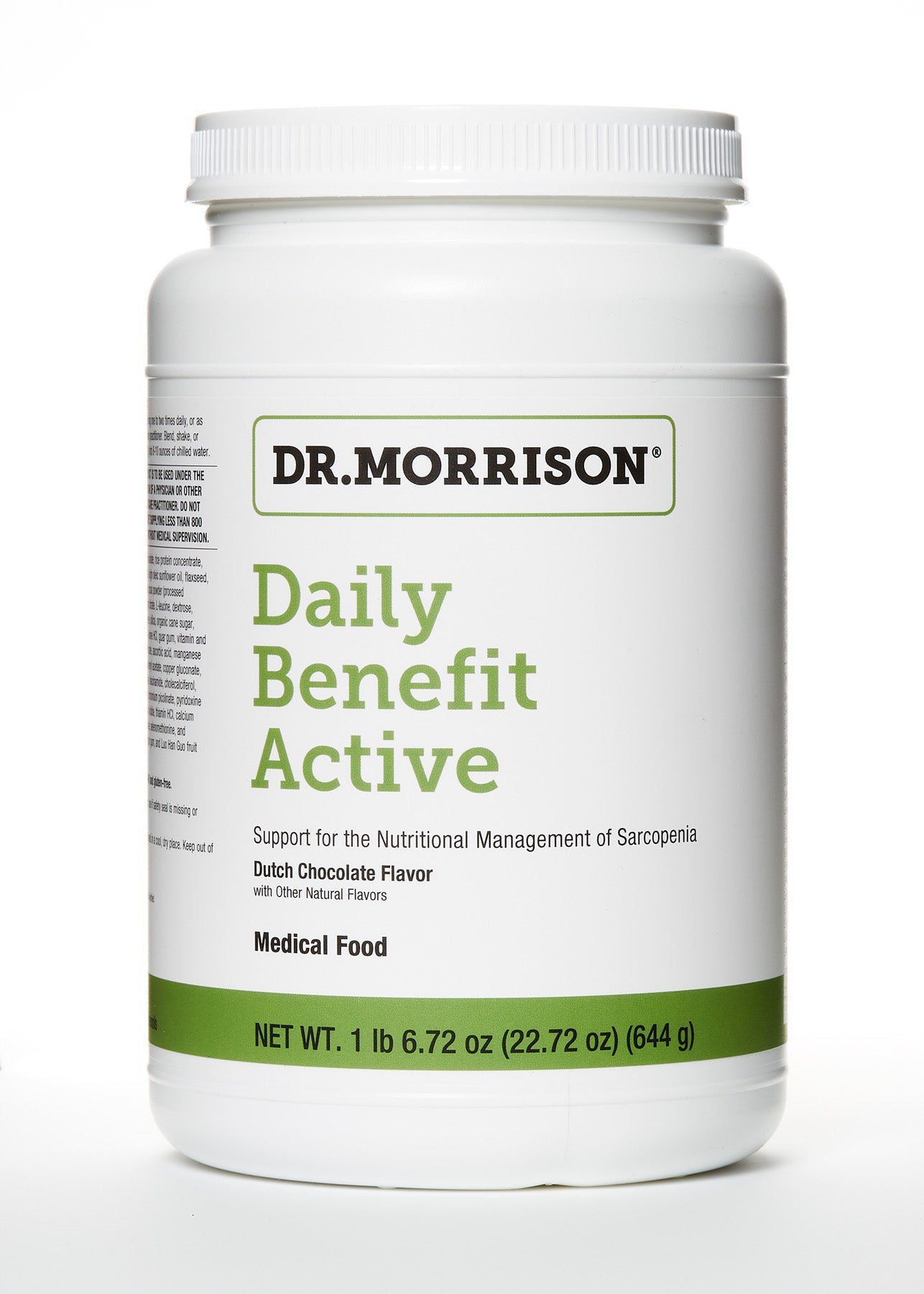 Daily Benefit Active Vanilla Dr. Morrison Supplements Dr. Morrison Daily Benefit   